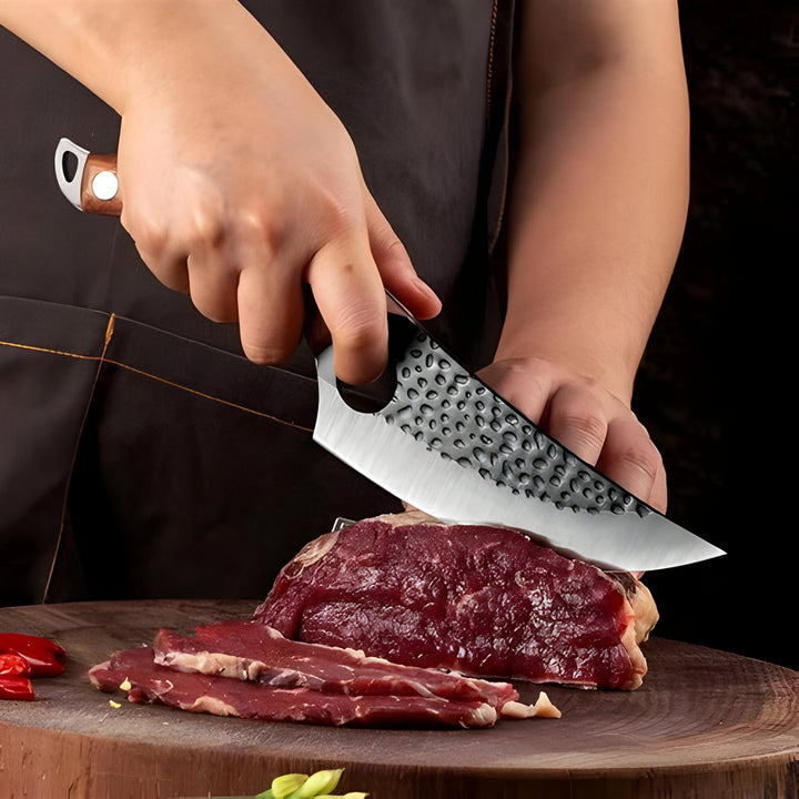 Unisex Kitchen Knife High Carbon Steel Slicing and Chopping - Lenila