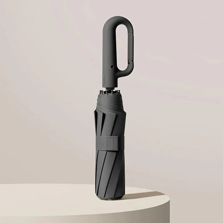 Compact Folding Umbrella Reinforced Travel Durable Design - Lenila