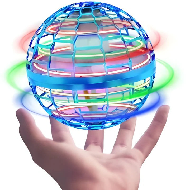 Unisex Fidget Spinner Toy with Flying Orb Feature - Lenila