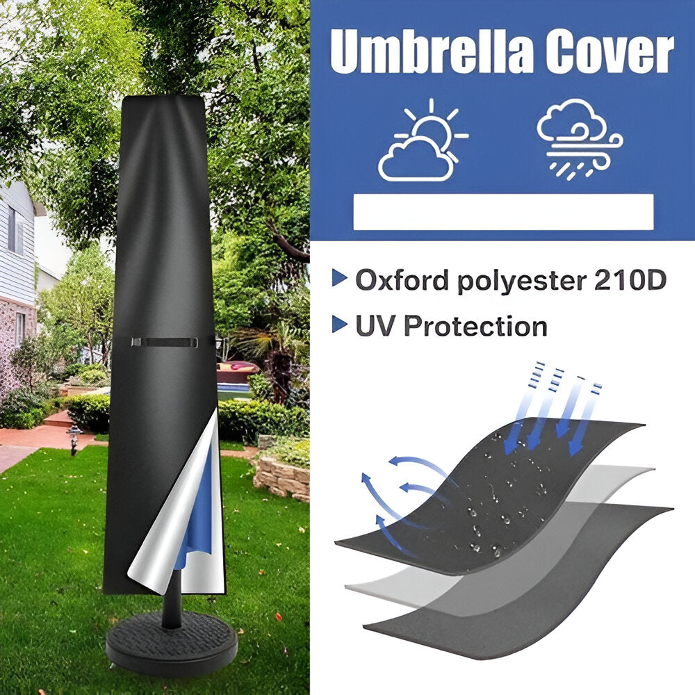 Outdoor Parasol Cover Waterproof Durable Weather-Resistant