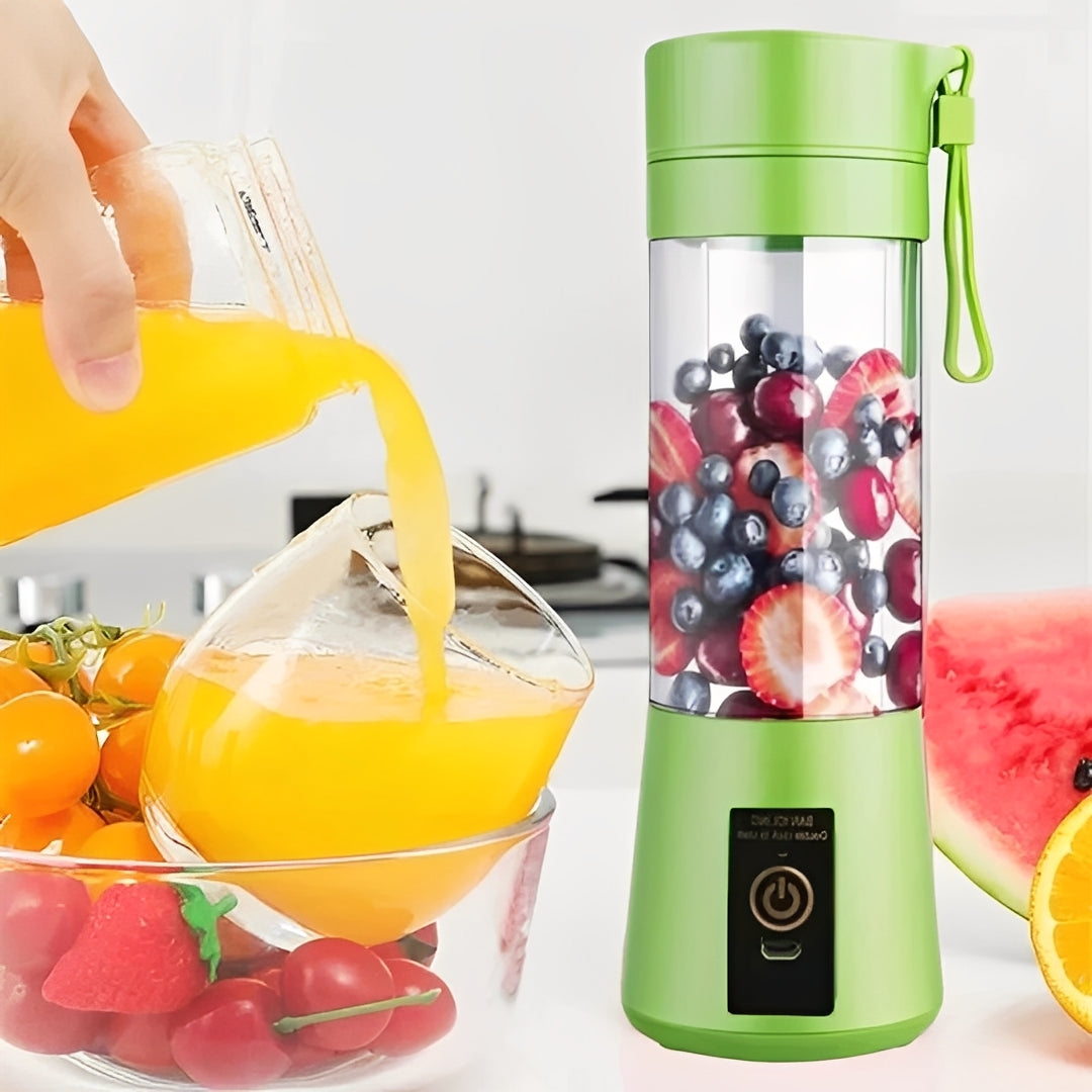 Portable Mini Blender Electric USB Rechargeable Compact Design