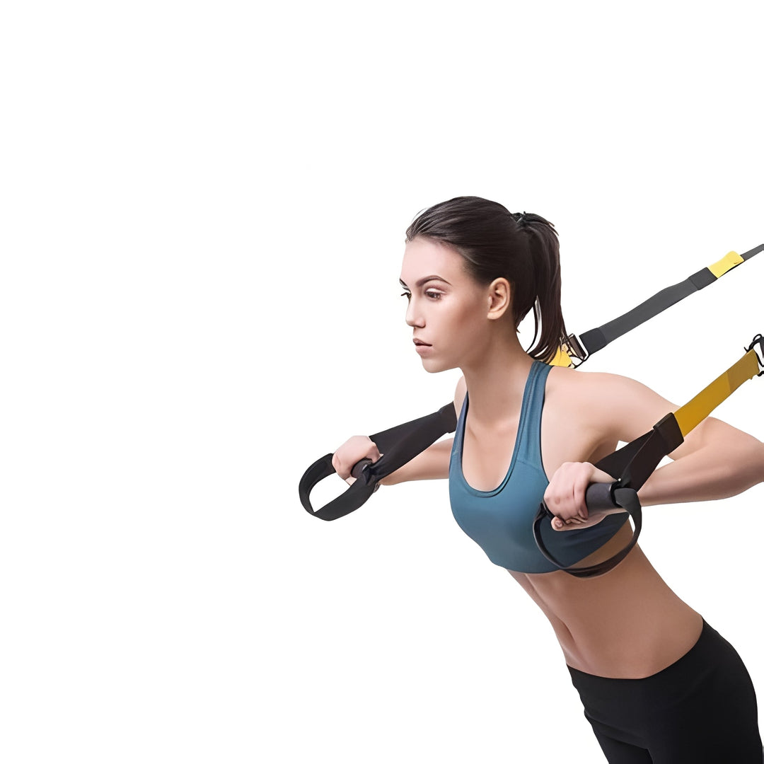 Fitness Training Straps Durable Nylon Adjustable Length - Lenila