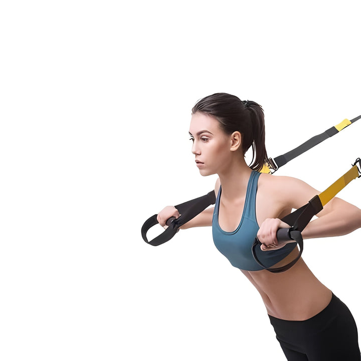 Fitness Training Straps Durable Nylon Adjustable Length - Lenila