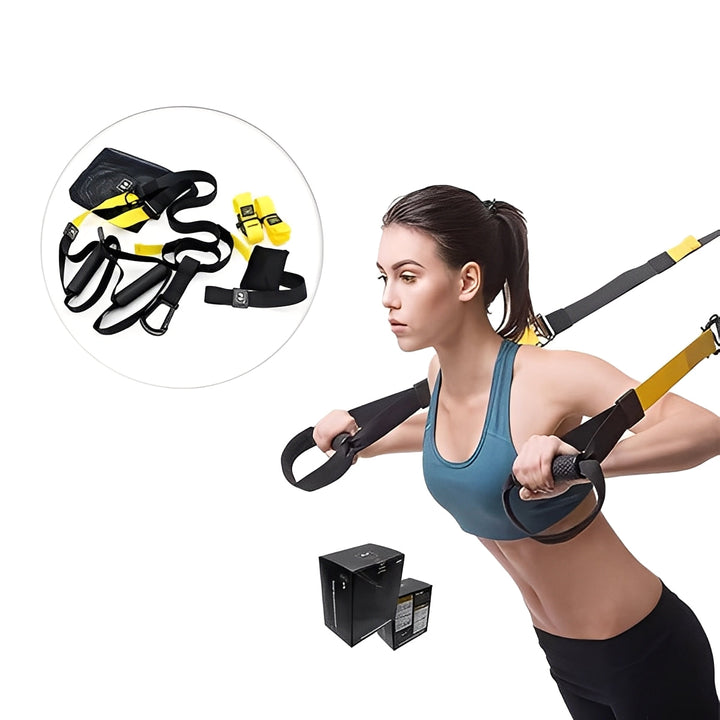 Fitness Training Straps Durable Nylon Adjustable Length
