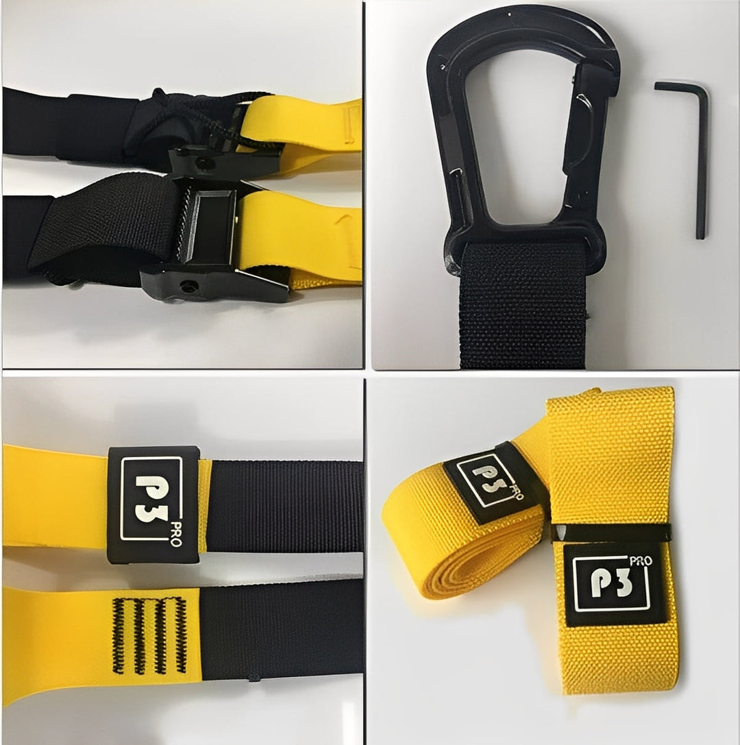 Fitness Training Straps Durable Nylon Adjustable Length