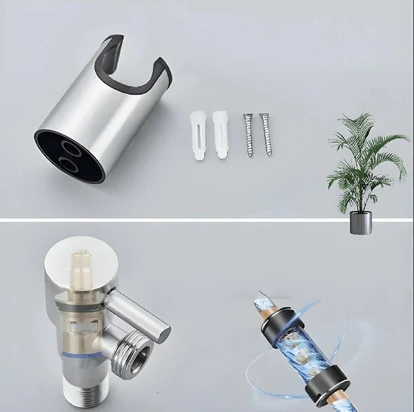 Handheld Bidet Sprayer Plastic Adjustable Pressure