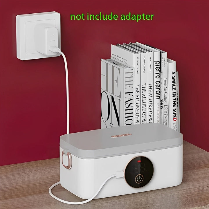 Electric Heated Lunch Box Wireless Portable Food Warmer