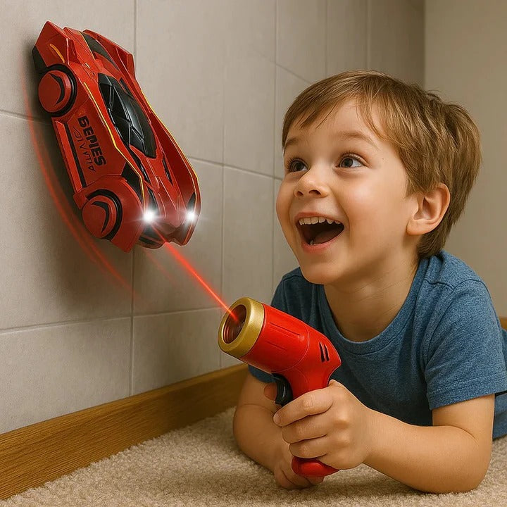 Kids Remote Control Wall Climbing Car Toy Fun Design