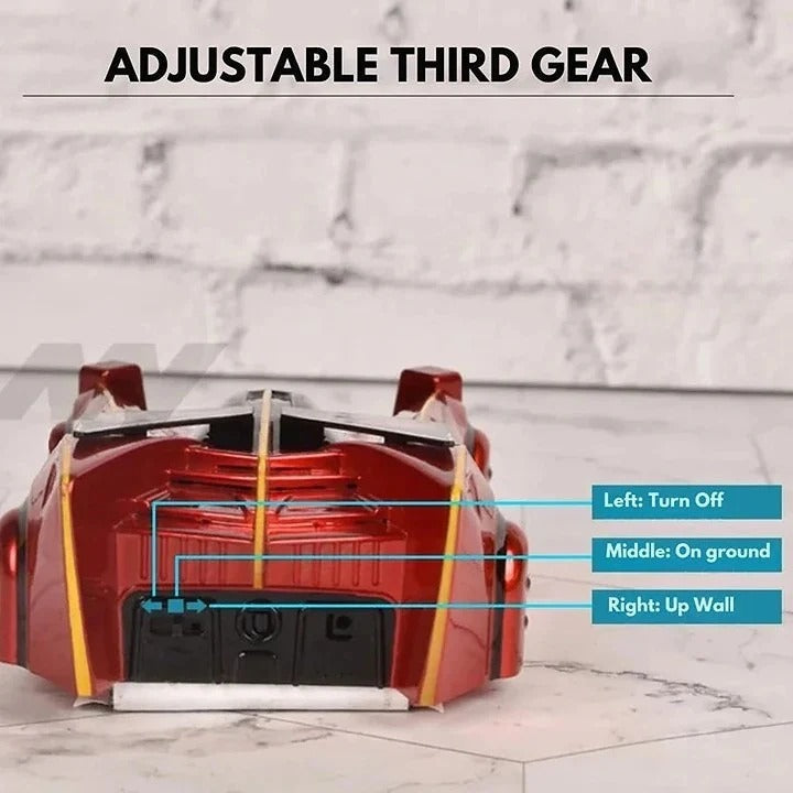 Kids Remote Control Wall Climbing Car Toy Fun Design
