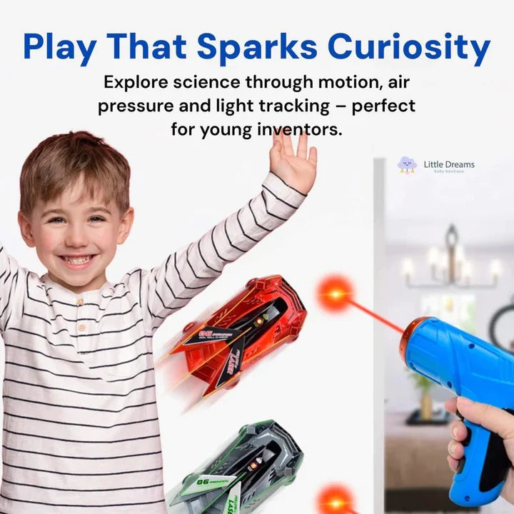 Kids Remote Control Wall Climbing Car Toy Fun Design