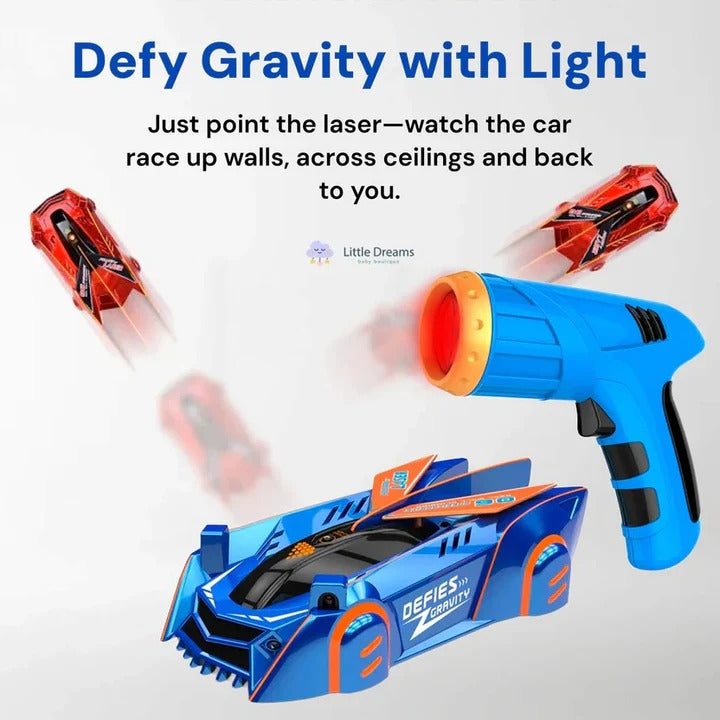 Kids Remote Control Wall Climbing Car Toy Fun Design