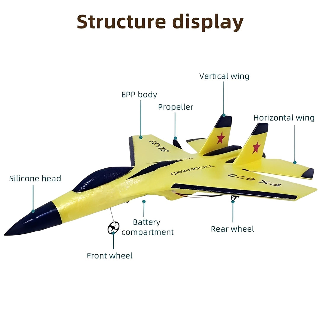 RC Airplane Lightweight Simple Flying Beginner Model