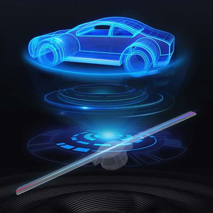 LED Fan Projector 3D Hologram Display Visual Effects
