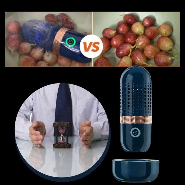 Wireless Fruit and Vegetable Cleaning Device Portable
