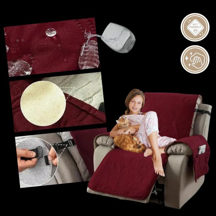 Waterproof Recliner Slipcover for Single Seat Furniture