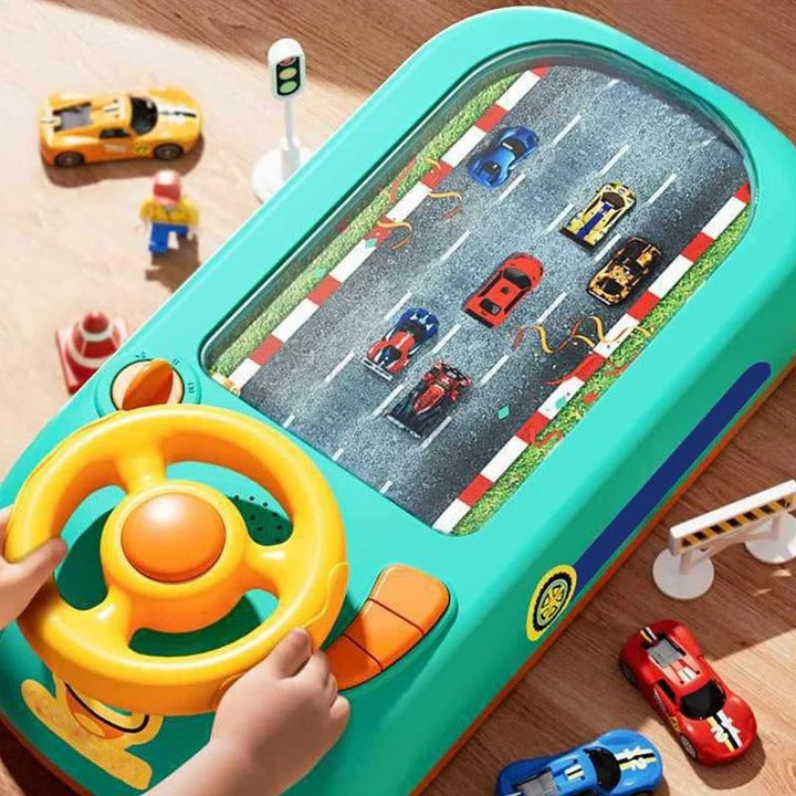 Kids Race Track Toy Plastic Durable Flexible Design - Lenila