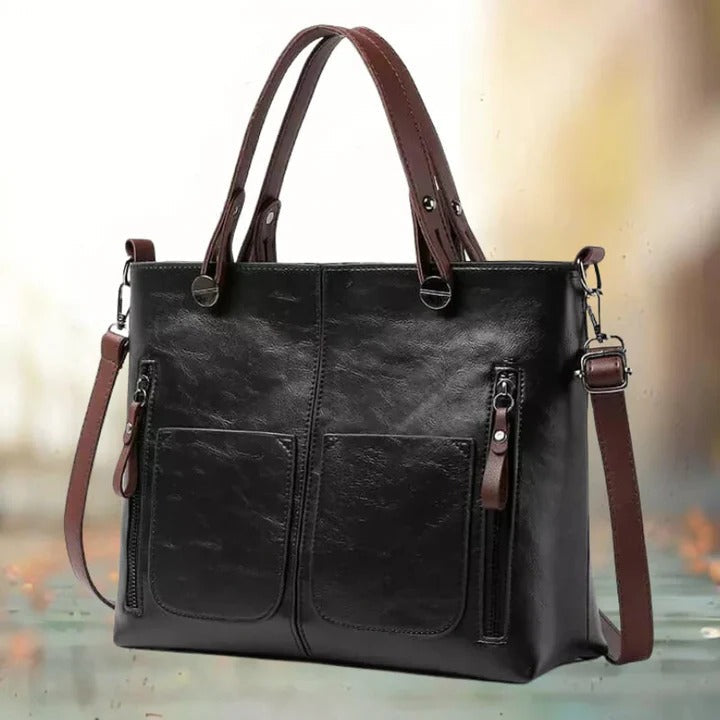 Womens Leather Handbag Crossbody and Tote Style