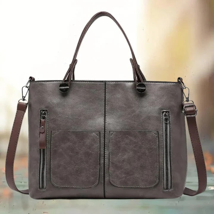 Womens Leather Handbag Crossbody and Tote Style