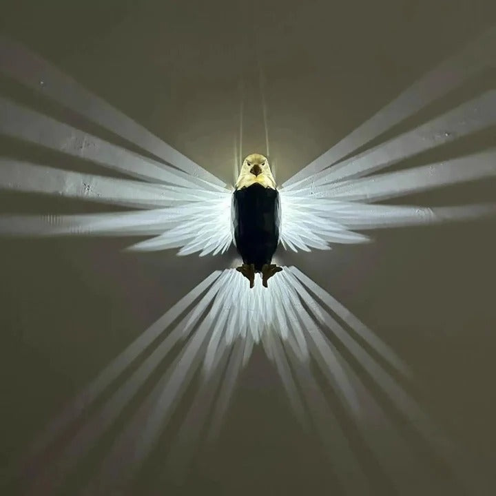 LED Eagle Shaped Wall Lamp Decorative Fixture