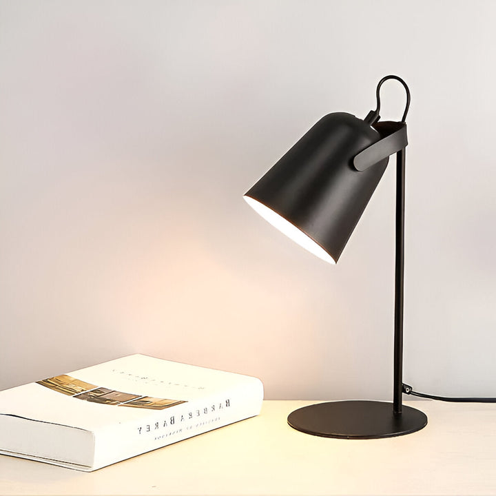 Table Lamp Iron Bucket Design Nordic Style