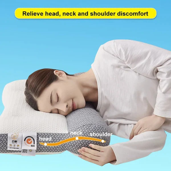 Orthopedic Neck Pillow for Sleeping and Pain Relief
