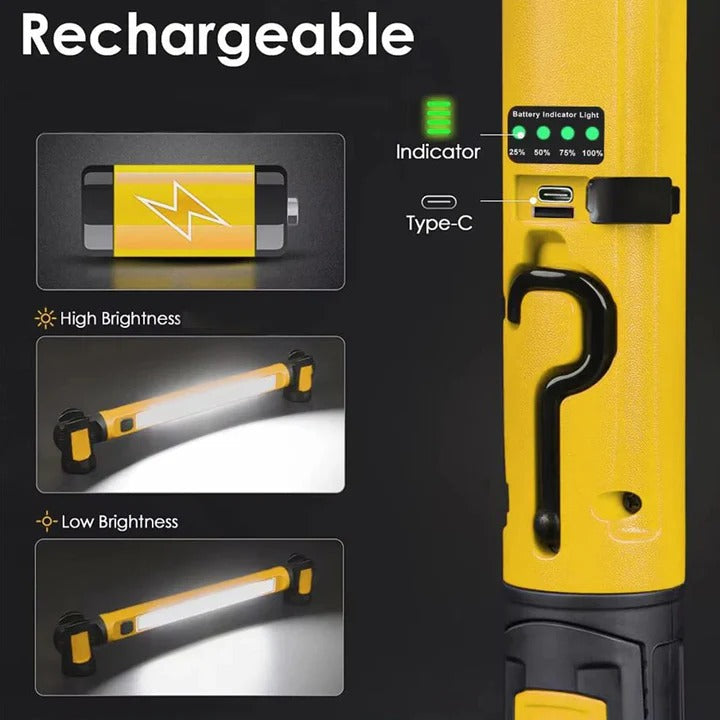 Rechargeable LED Work with Magnetic Base