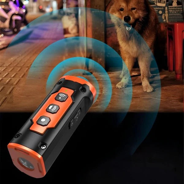 Pet Ultrasonic Anti-Bark Device Indoor Outdoor Use