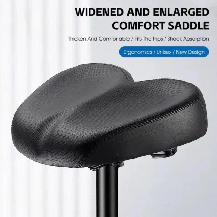 Wide Bicycle Saddle Comfortable Ergonomic Design