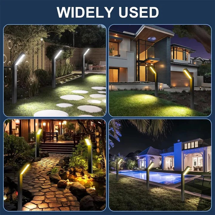 Outdoor Solar LED Pathway Lights Weatherproof Durable