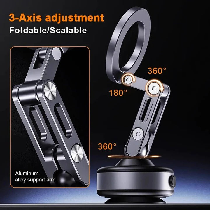 Universal Magnetic Phone Holder Durable Outdoor Use