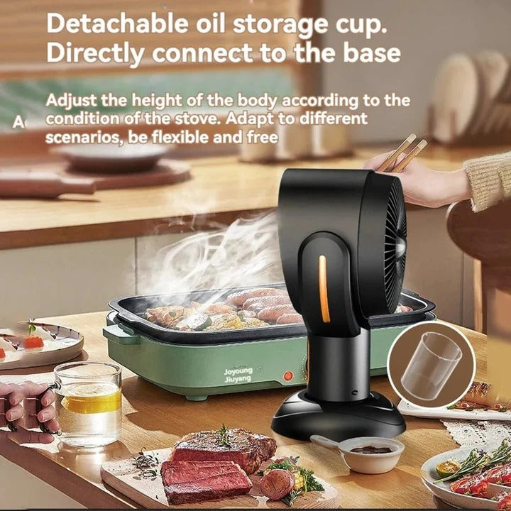 Air Purifier Fan for Smoke Allergy Relief and Odor Removal
