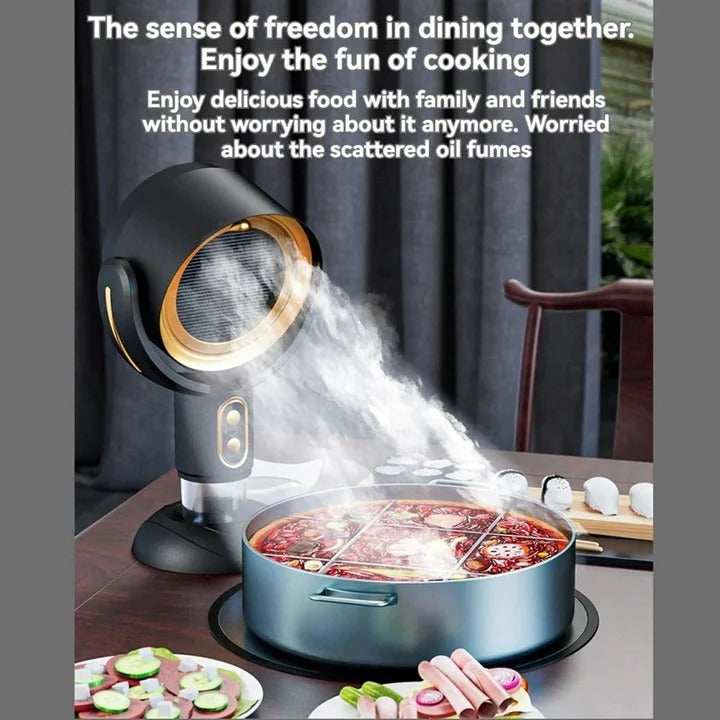 Air Purifier Fan for Smoke Allergy Relief and Odor Removal