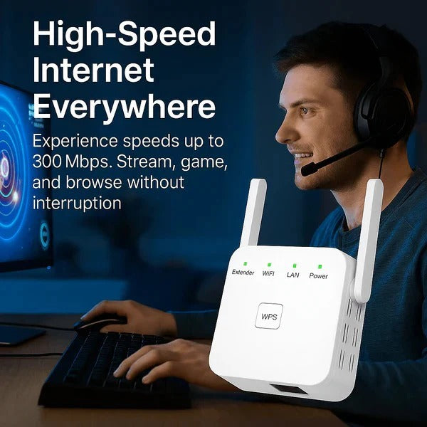 WiFi Signal Booster Dual Band 5G Internet Coverage
