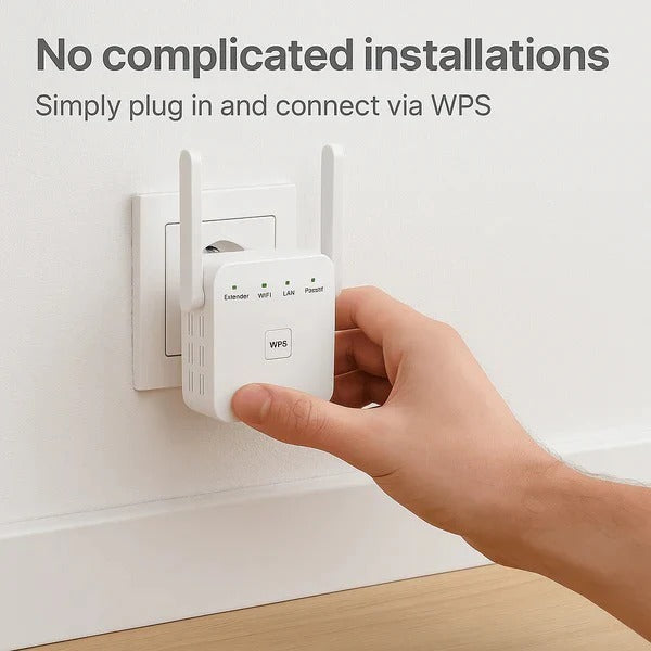 WiFi Signal Booster Dual Band 5G Internet Coverage