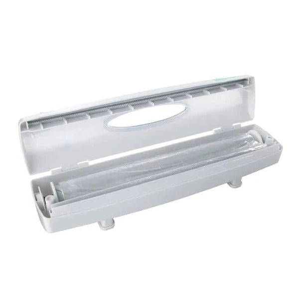 Kitchen Food Wrapper Dispenser Plastic Compact Storage Organizer - Lenila
