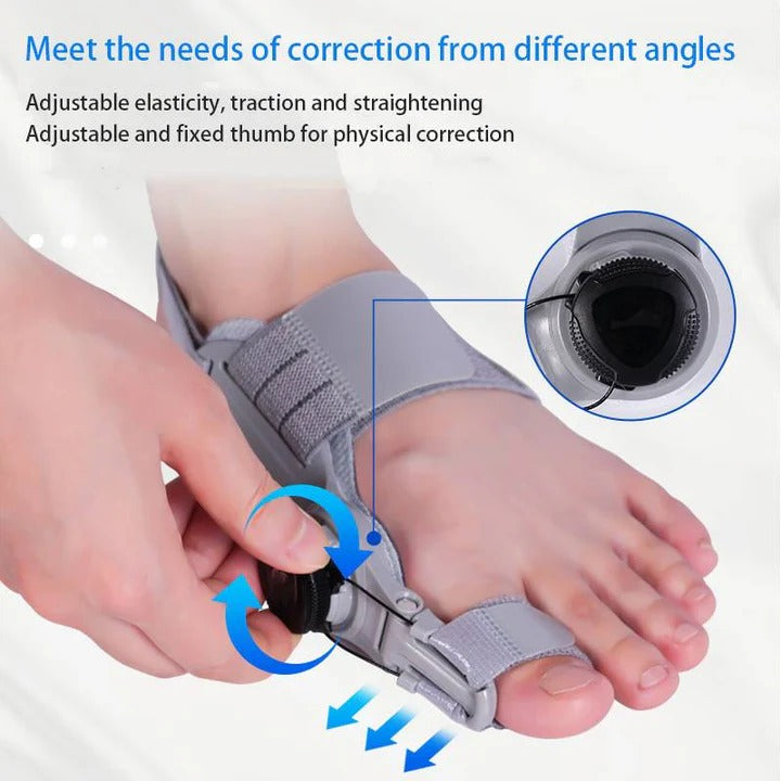 Ergonomic Toe Spacer Silicone Bunion Support Adjustable Fit