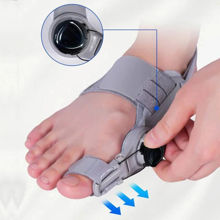 Ergonomic Toe Spacer Silicone Bunion Support Adjustable Fit