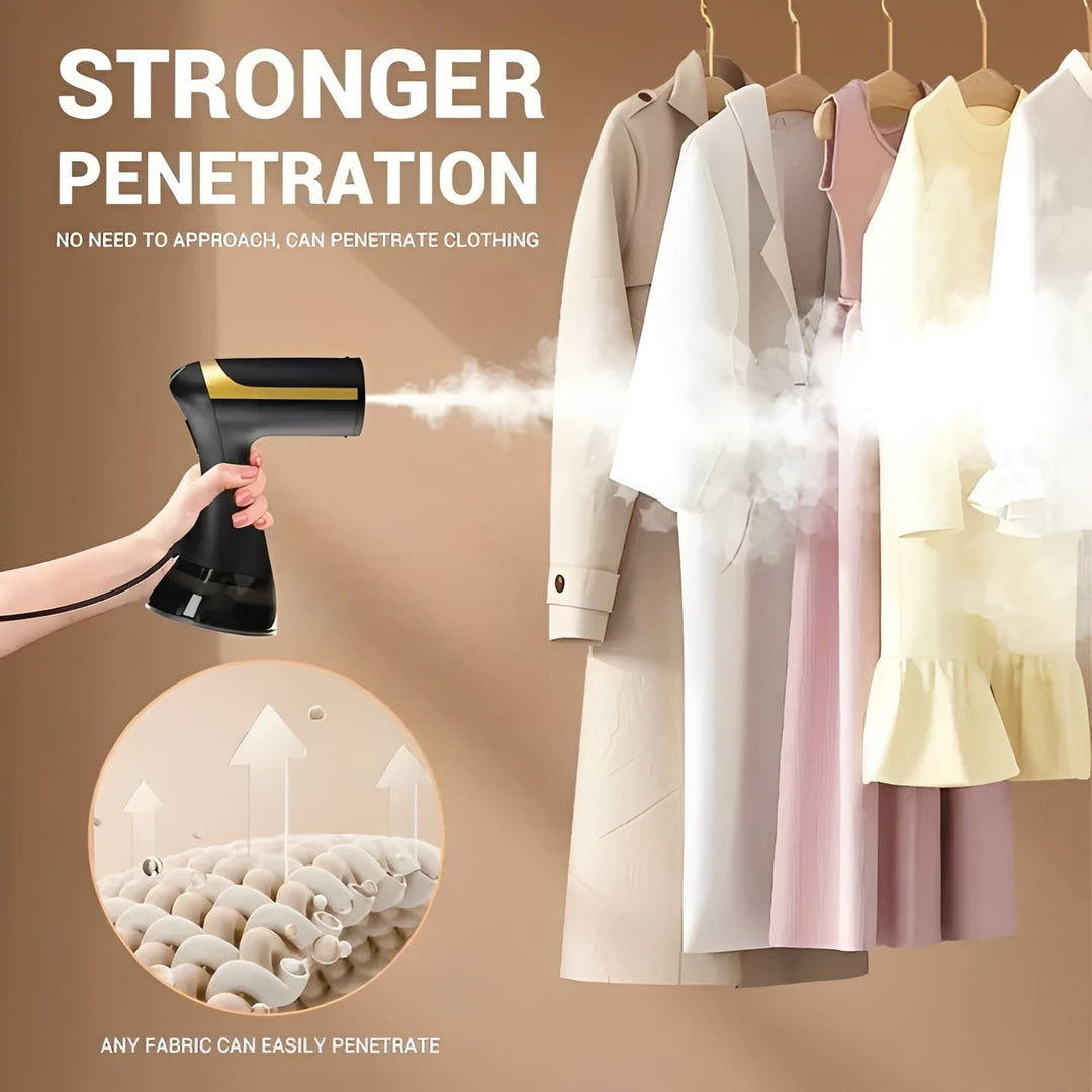 Portable Garment Steamer Travel-Friendly Compact Design