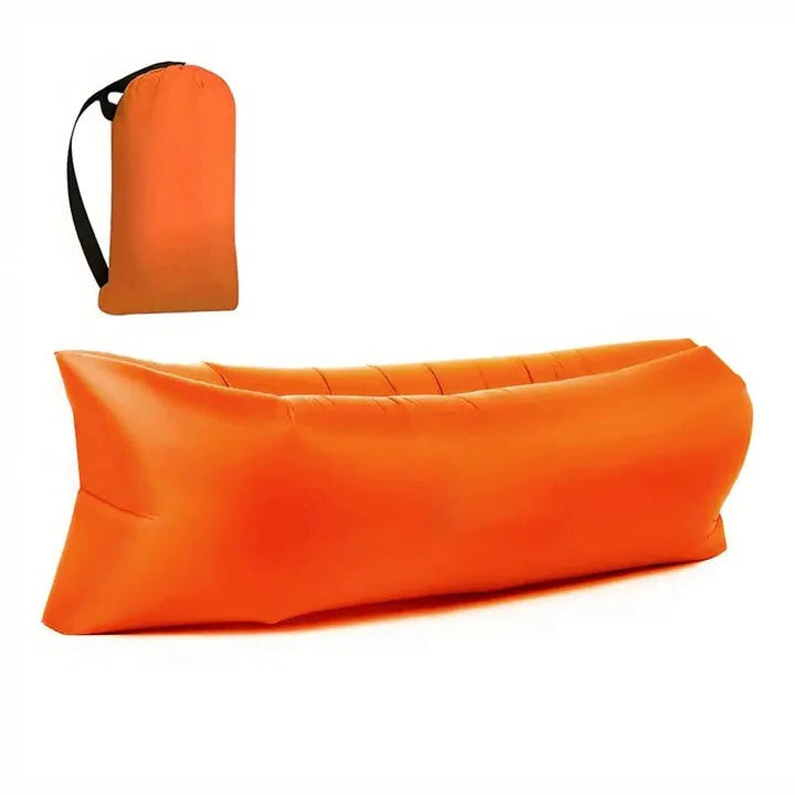 Unisex Outdoor Air Mattress Inflatable Portable Camping Lounger - Lenila