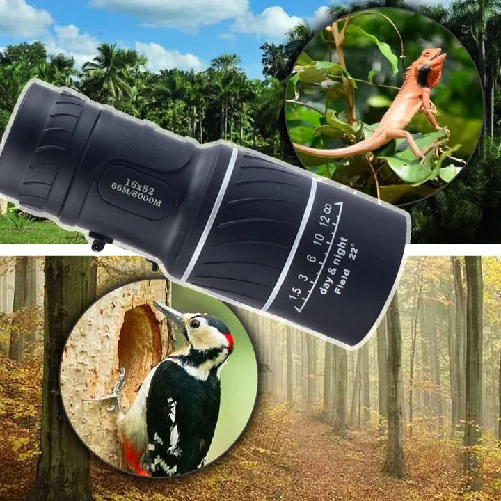 Monocular with Zoom Function for Distance Viewing