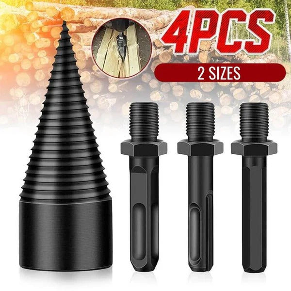 Heavy Duty Drill Bit Steel Shank for Firewood Logs