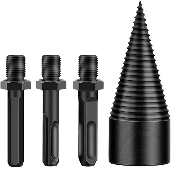 Heavy Duty Drill Bit Steel Shank for Firewood Logs