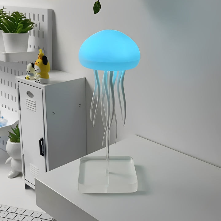 LED Jellyfish Lamp Decorative Desk