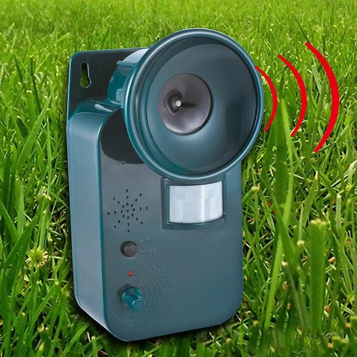 Ultrasonic Outdoor Animal Repeller with Motion Sensor