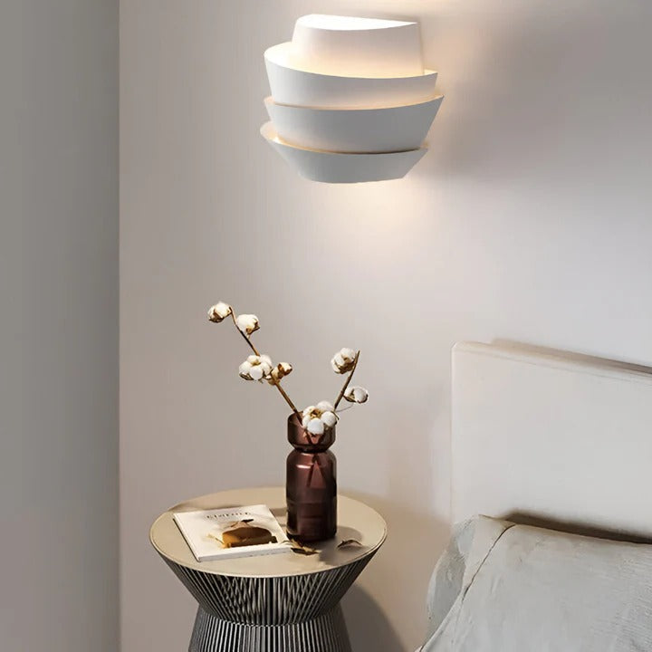 Wall Mounted Double Spotlight Lamp Adjustable Reading