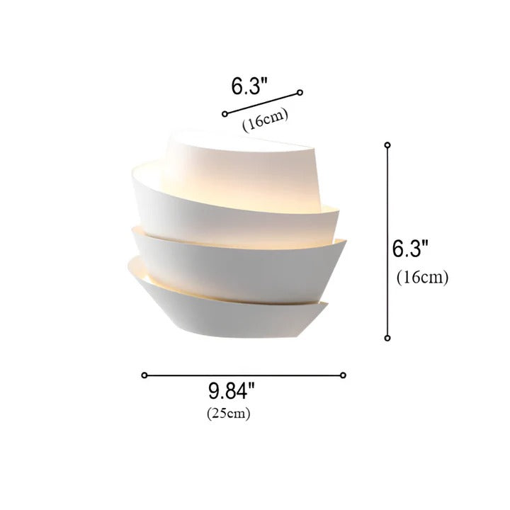 Wall Mounted Double Spotlight Lamp Adjustable Reading