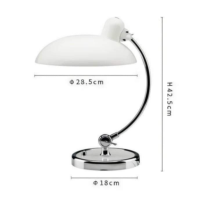 Adjustable Desk Lamp Iron Dome Style for Home and Office