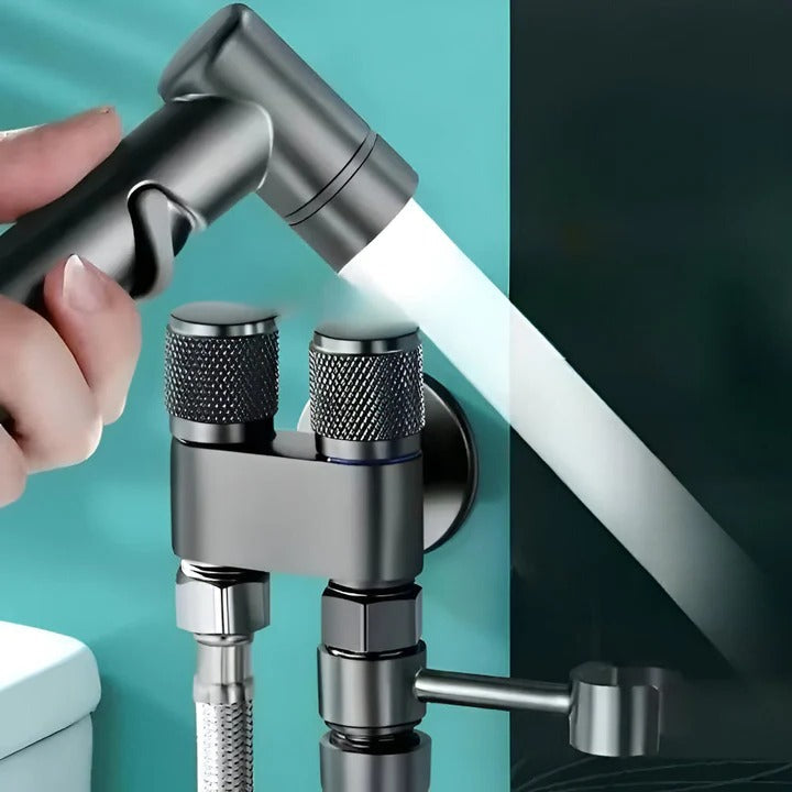 Bathroom Toilet Bidet Sprayer Faucet Handheld Cleaning Tool - Lenila