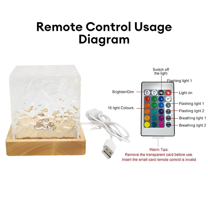 LED Water Ripple Projector Night for Home
