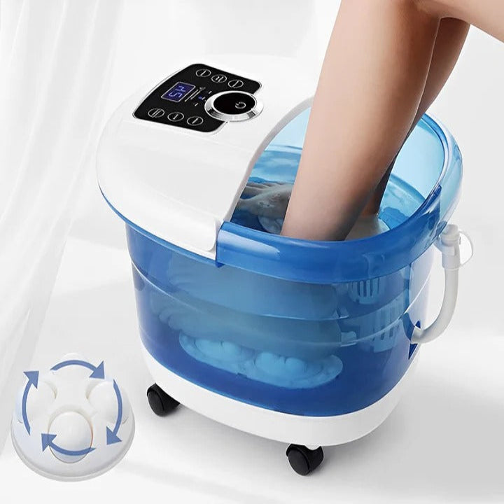 Foot Bath Massager with Heat and Water Jets Relaxing Spa - Lenila